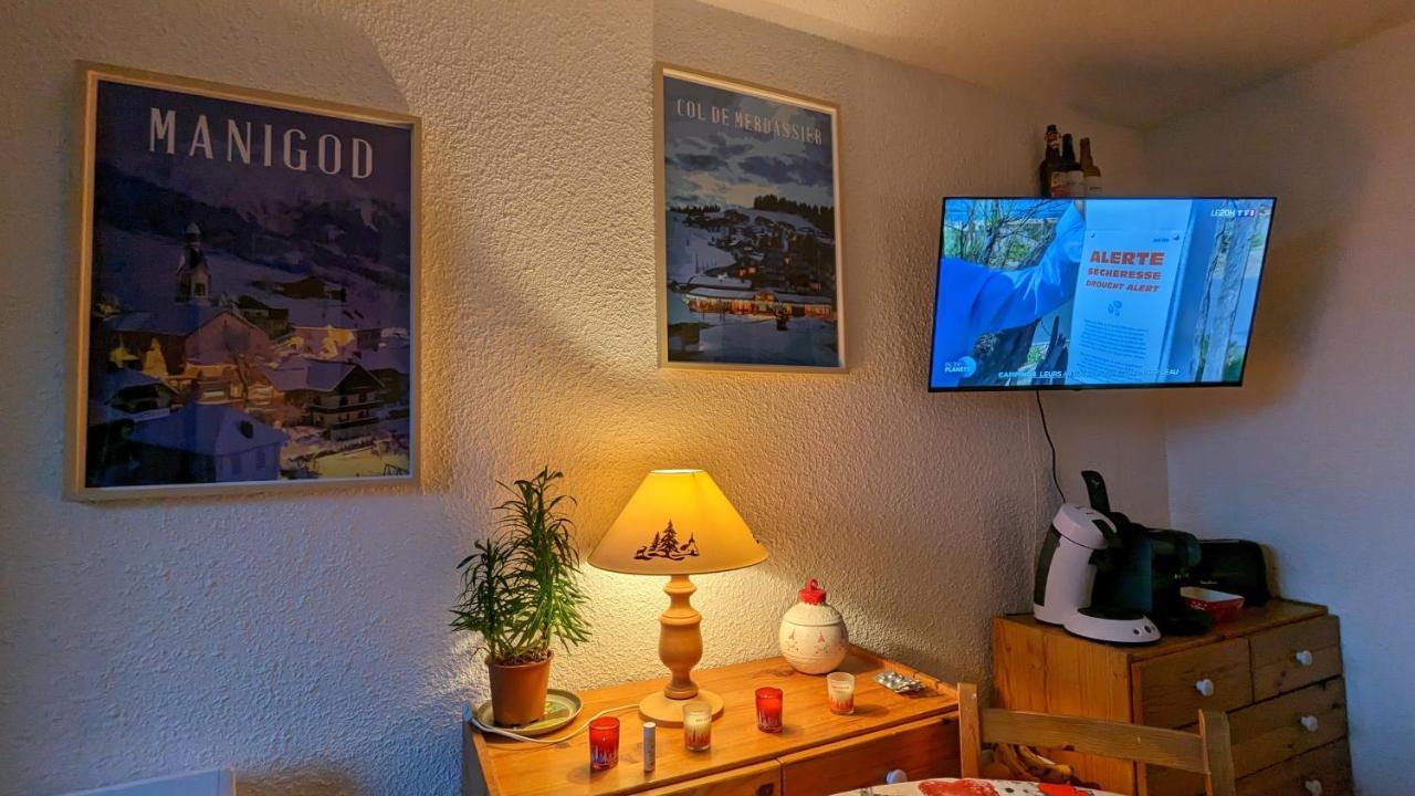 Apartmán Combe Blanche 1217 Manigod Exteriér fotografie